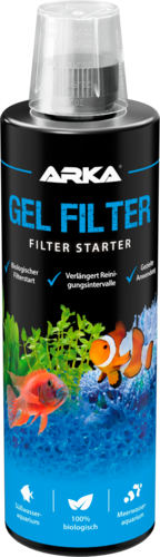 ARKA Gel Filter zur Filteraktivierung im Aquarium